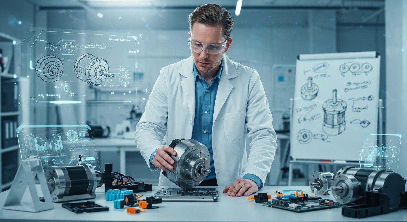 A léptetőmotorok jövője az automatizálásban rejlik.