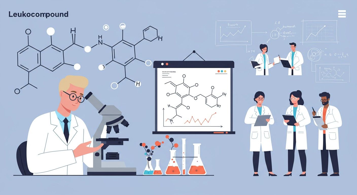 A leukovegyületek innovatív alkalmazásai a gyógyszerfejlesztésben terjednek.