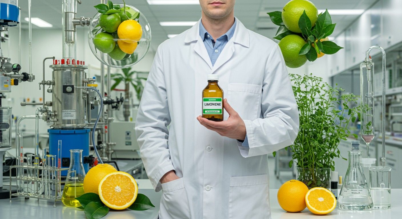 A limonén biológiai alapú oldószerként is népszerű.