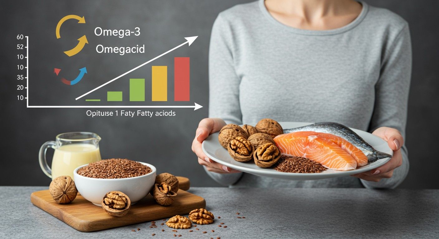 Az omega-3 és omega-6 arány kulcsfontosságú az egészséghez.