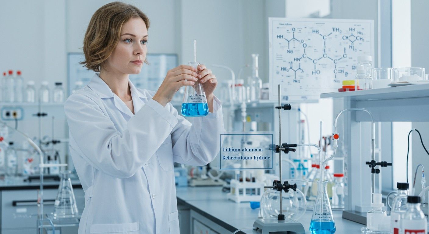 A lítium-alumínium-hidrid erős redukálószer szerves kémiai reakciókban.