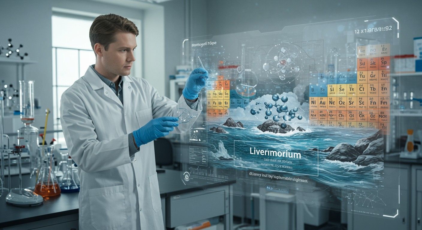 A livermorium izotópjai rendkívül instabilak és rövid életűek.