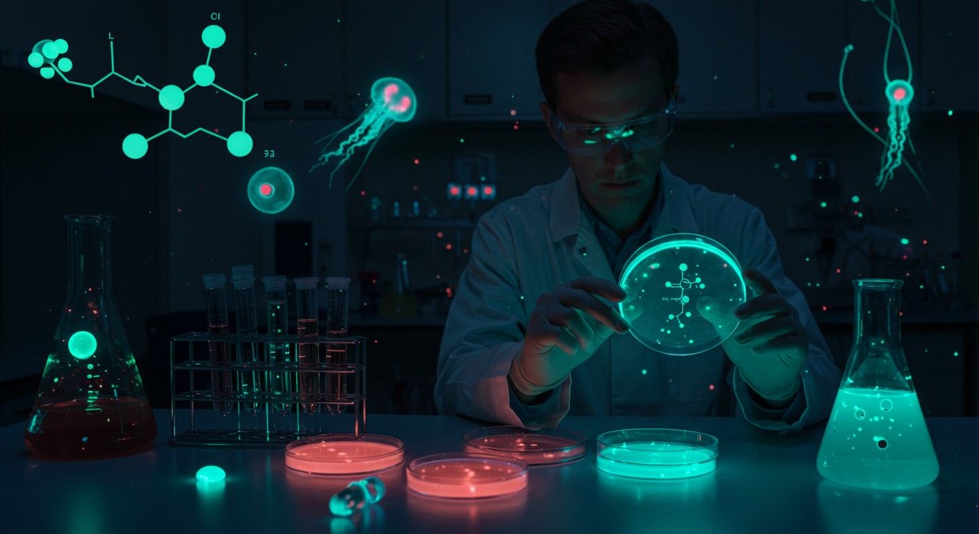 A luciferin-adenilil kulcsfontosságú a biolumineszcens alkalmazásokhoz.