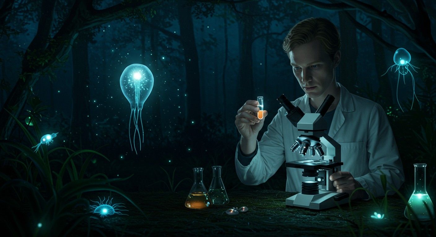 A luciferin fénykibocsátása vonzza a ragadozókat és párzáskor segít.