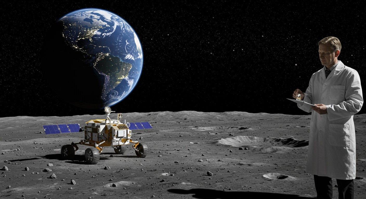 A Lunohod-1 volt az első távirányítású holdjáró.