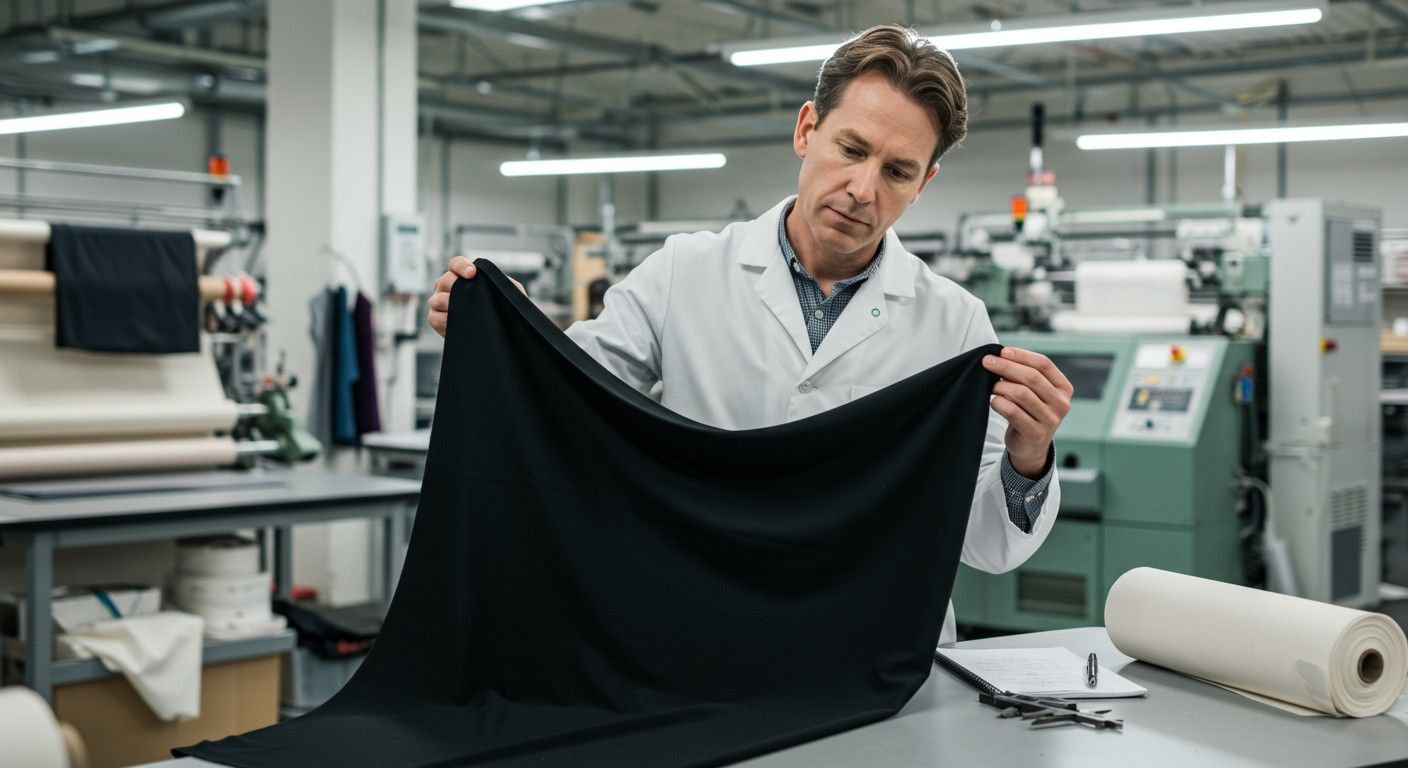 A Lycra keverékek javítják a textilek rugalmasságát és kényelmét.