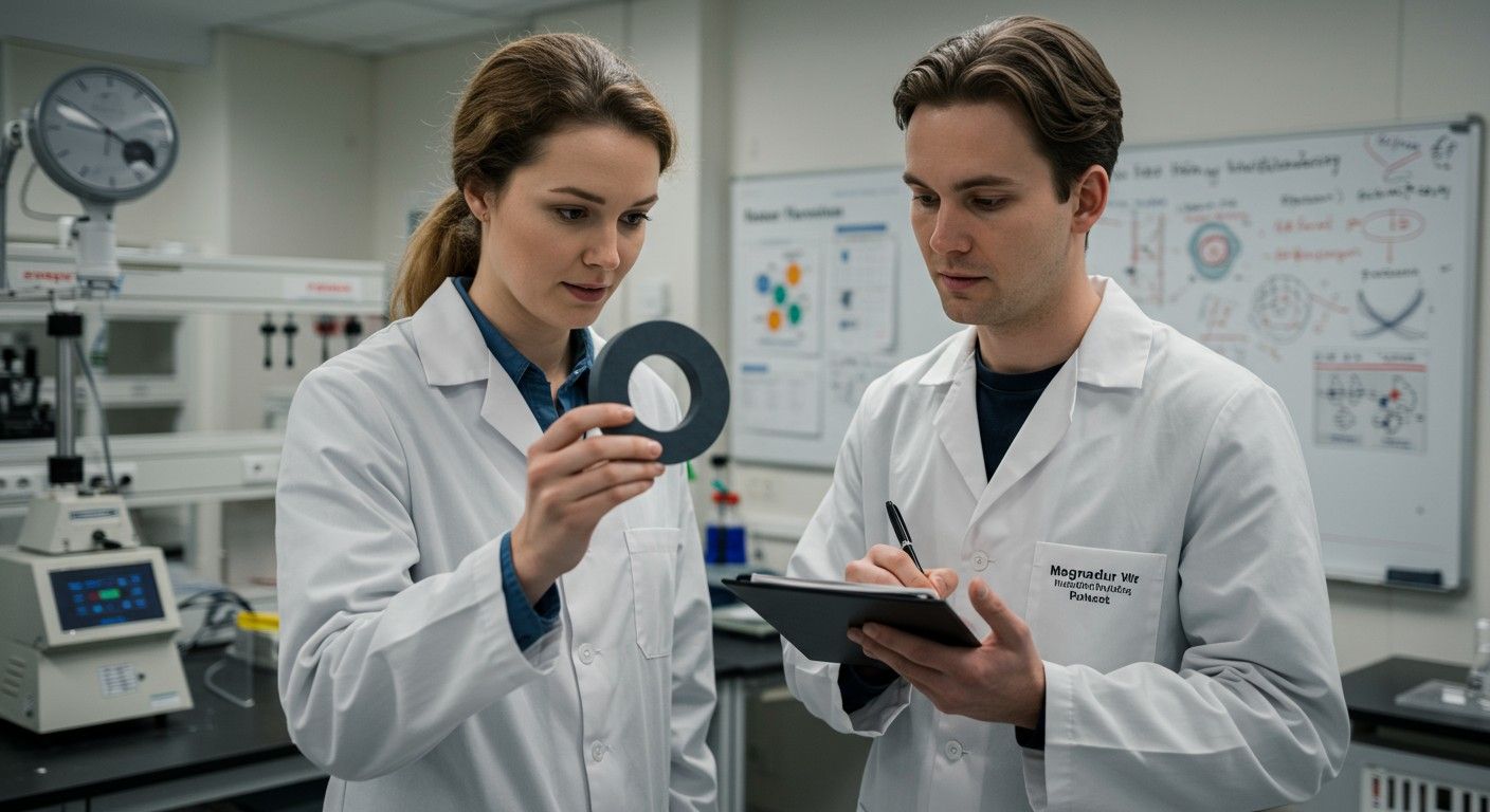 A Magnadur mágnesek erősek, de hőmérsékletérzékenyek.