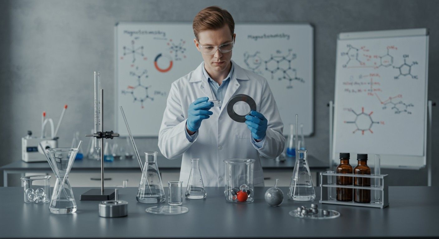 A magnetokémia kulcsszerepet játszik a nanoanyagok fejlesztésében.