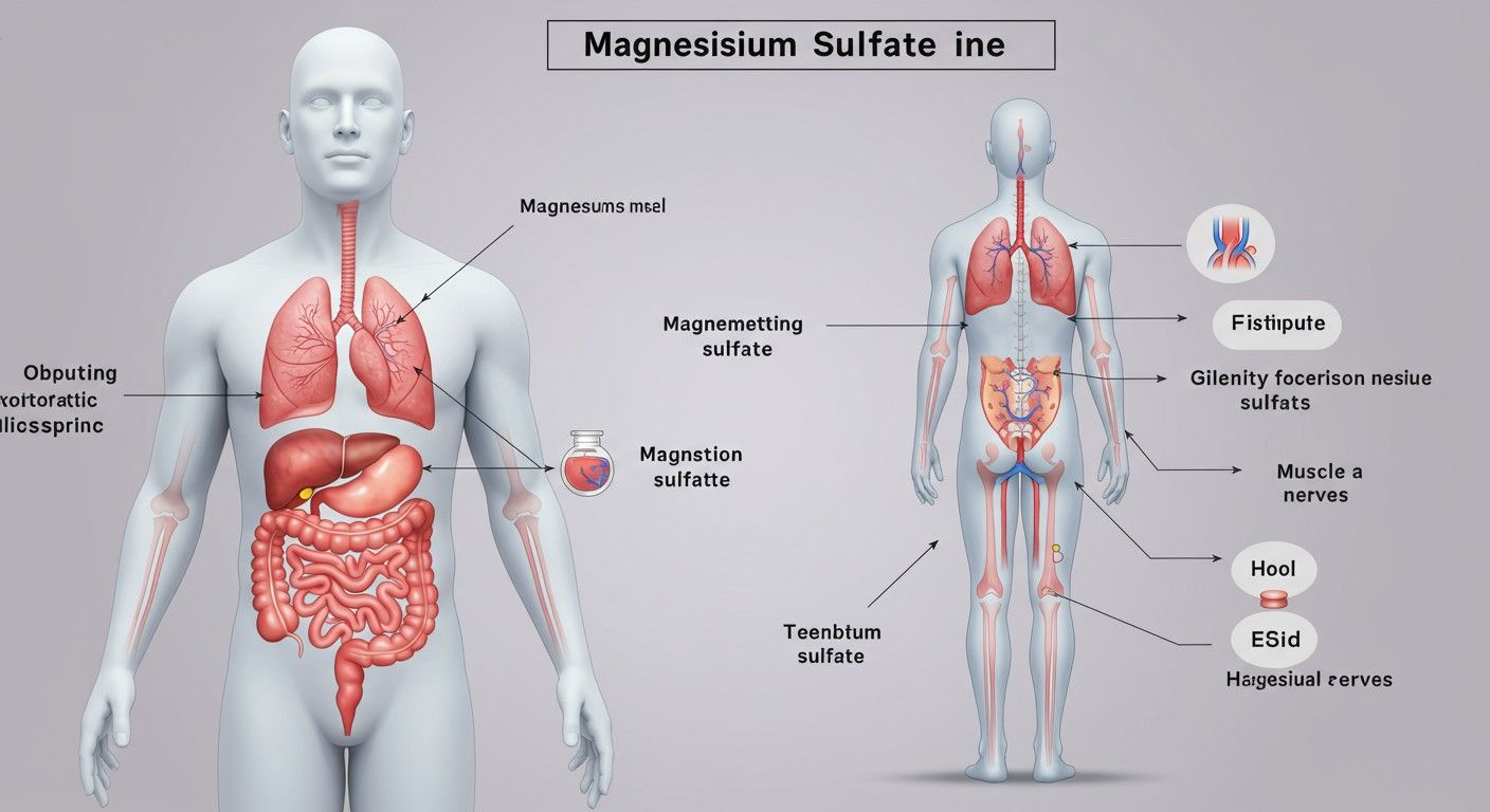 A magnézium-szulfát izomrelaxáló tulajdonságokkal bír.