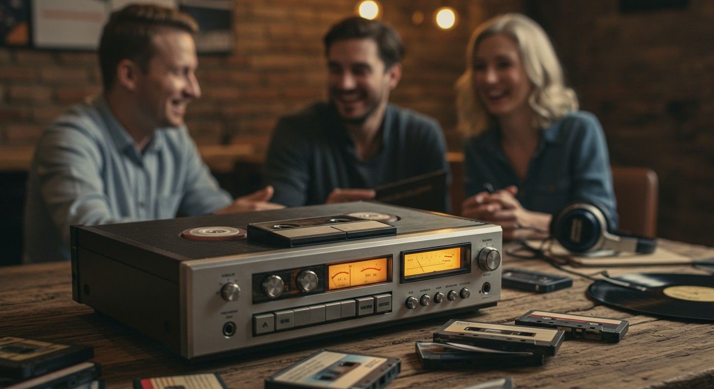 A magnó újra divatba jött a retro zenekedvelők körében.