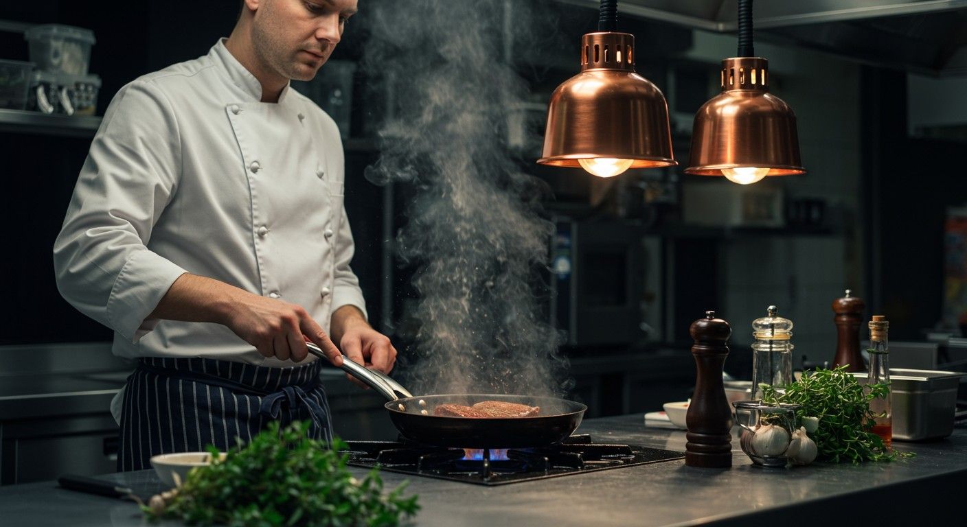 A Maillard-reakció gazdag ízeket teremt a főzés során.