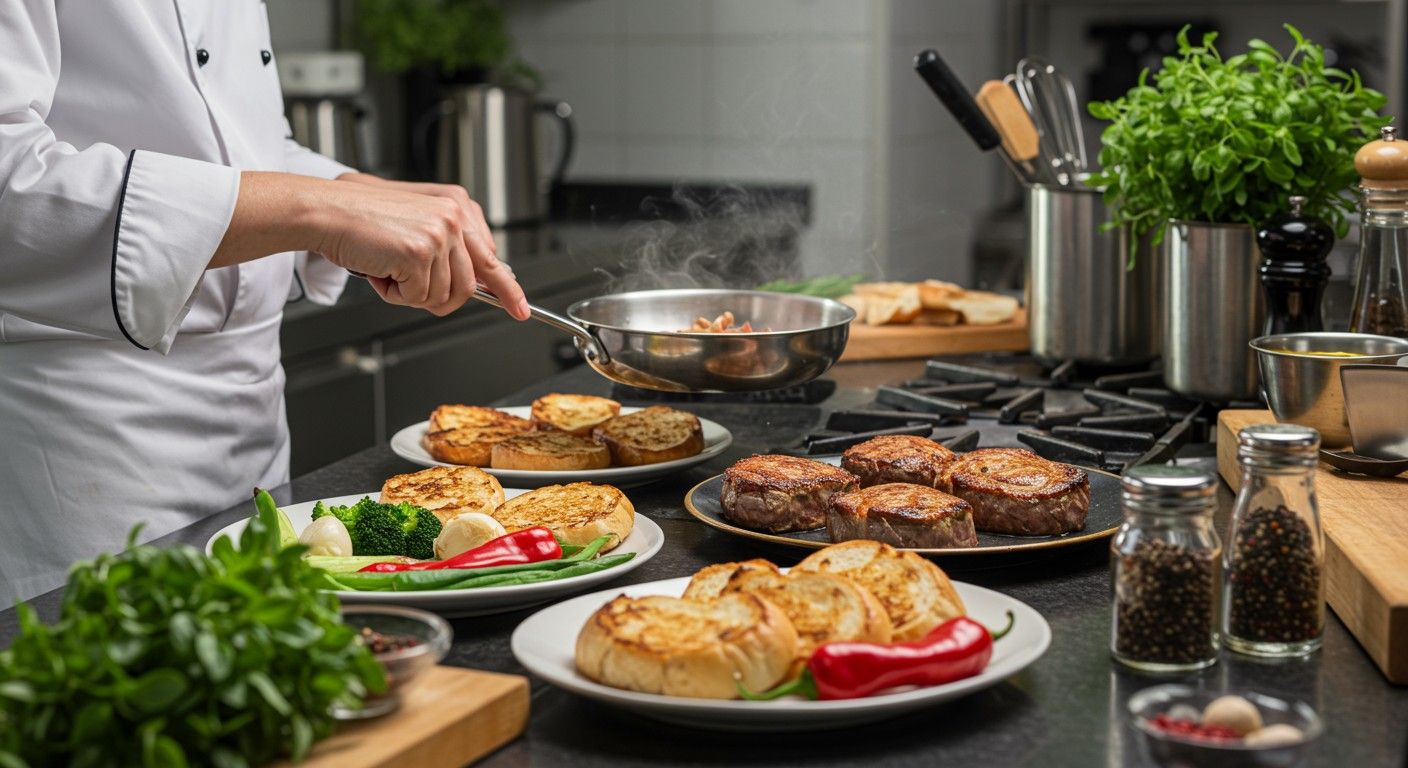 A Maillard-reakció gazdag ízeket és aromákat teremt ételekben.