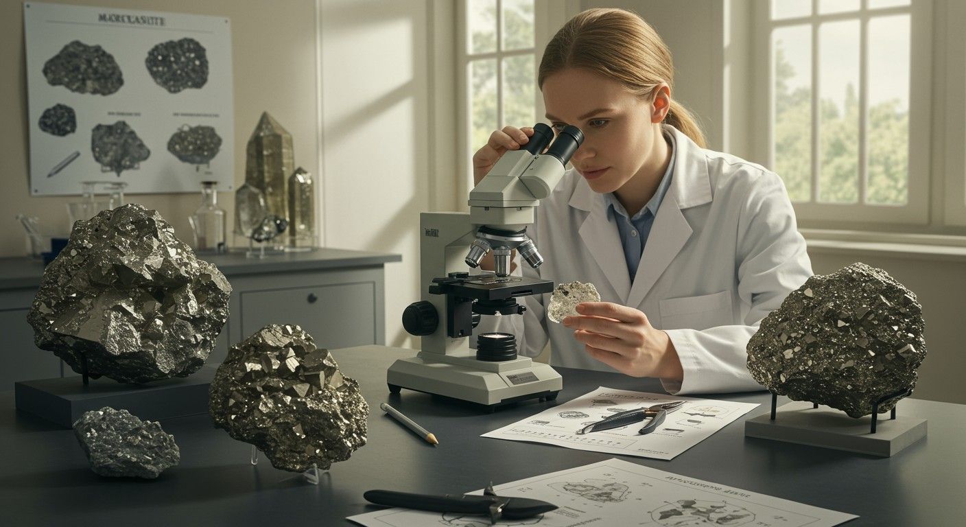 A markazit bomlása kén-dioxidot és savakat eredményez.