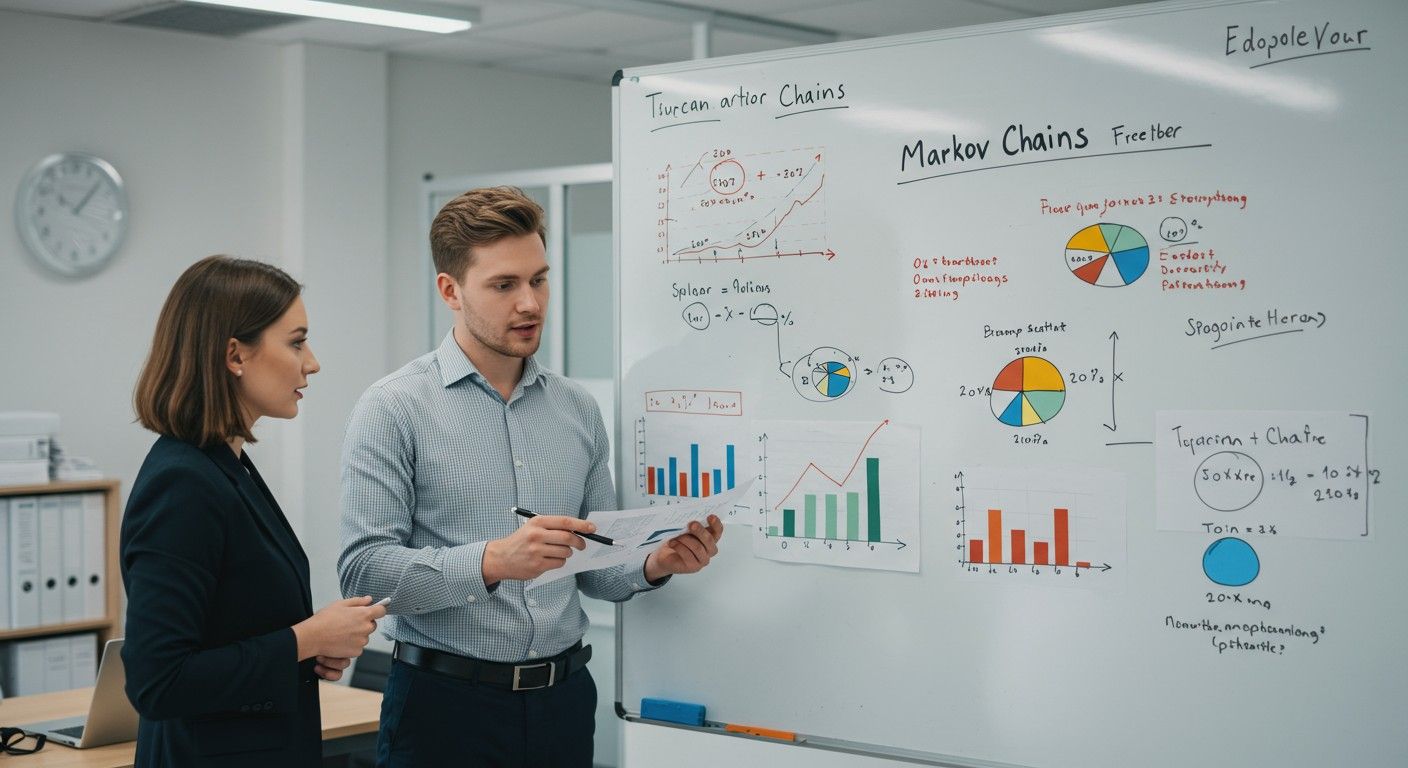 A Markov-láncok emlékezet nélküli állapotváltozásokra épülnek.