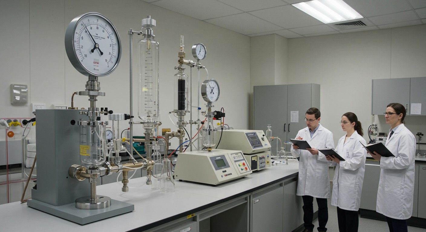 A McLeod-mérő precíz vákuumzónák mérésére szolgál.