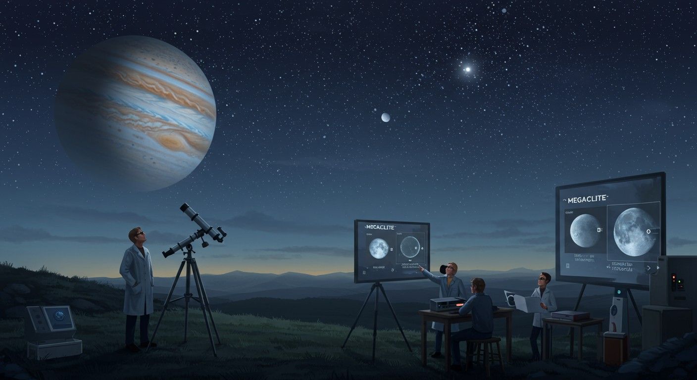 A Megaclite segít megérteni a Jupiter holdjainak fejlődését.