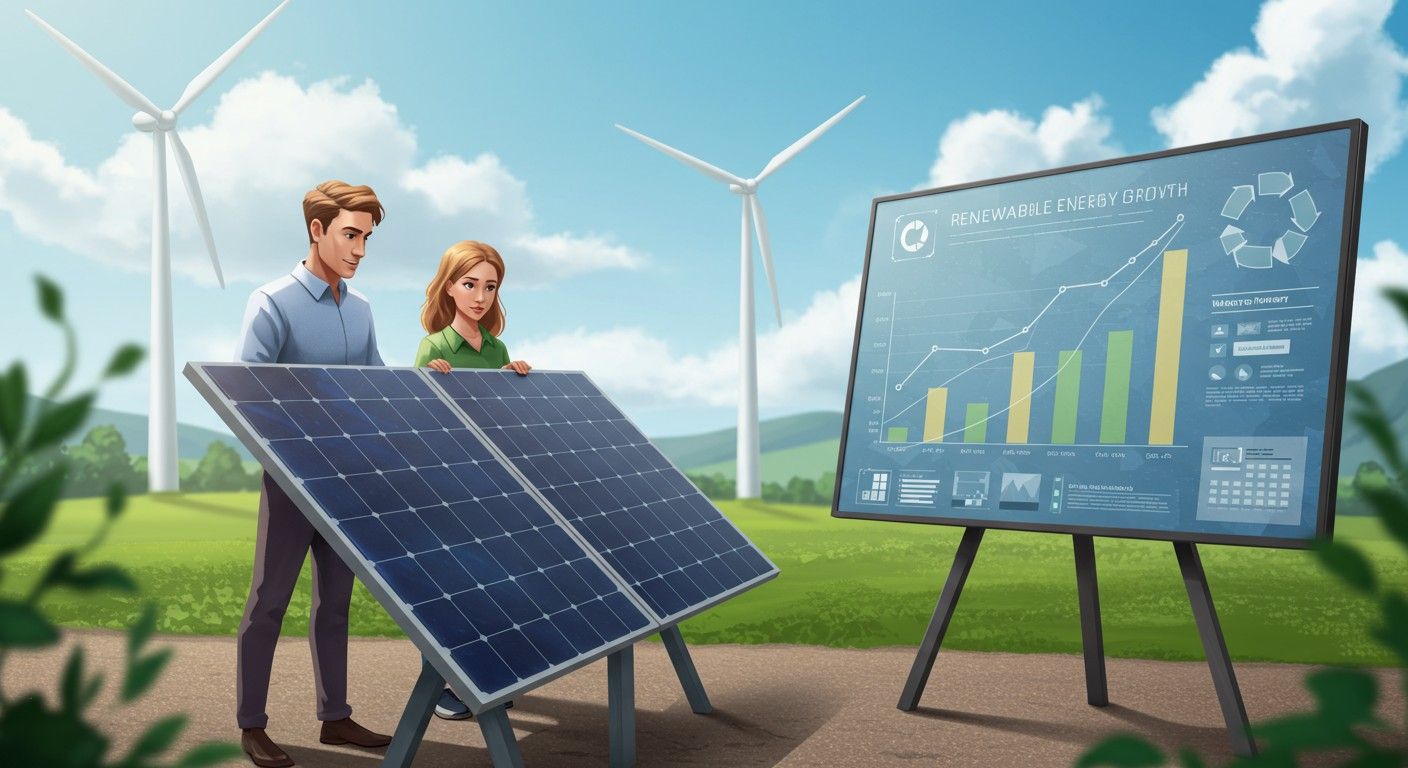 A megawattóra hozzájárul a megújuló energiaforrások fejlődéséhez.