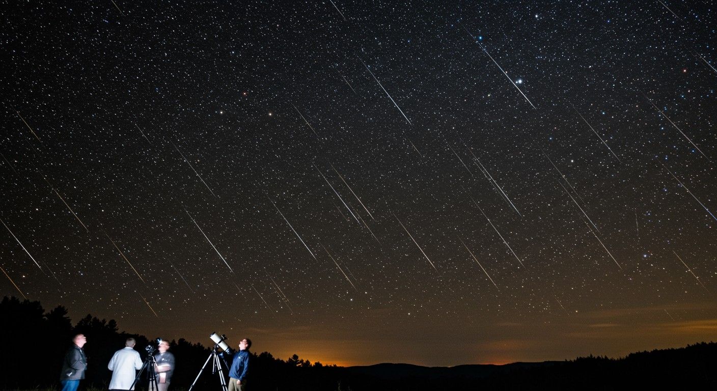 A meteorzáporok megfigyelése a vizuális észlelésre épül.