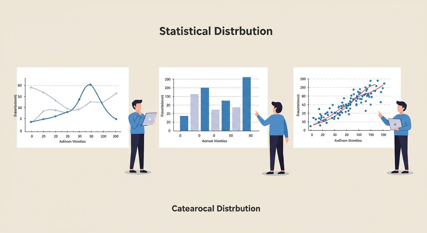 A megoszlások grafikus ábrázolása segíti az adatok megértését.