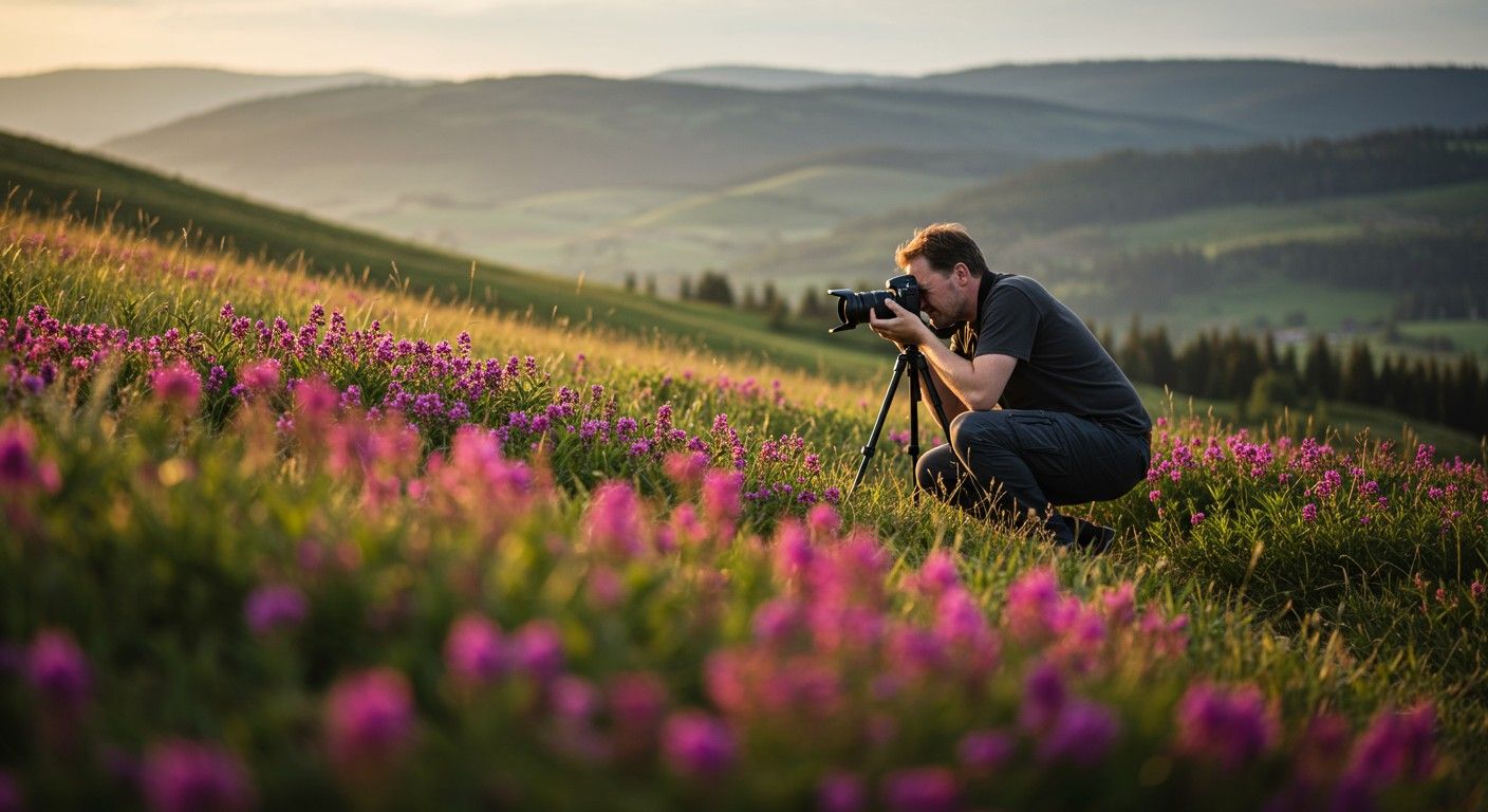 A mélységélesség kiemeli a témát, elmosva a hátteret.