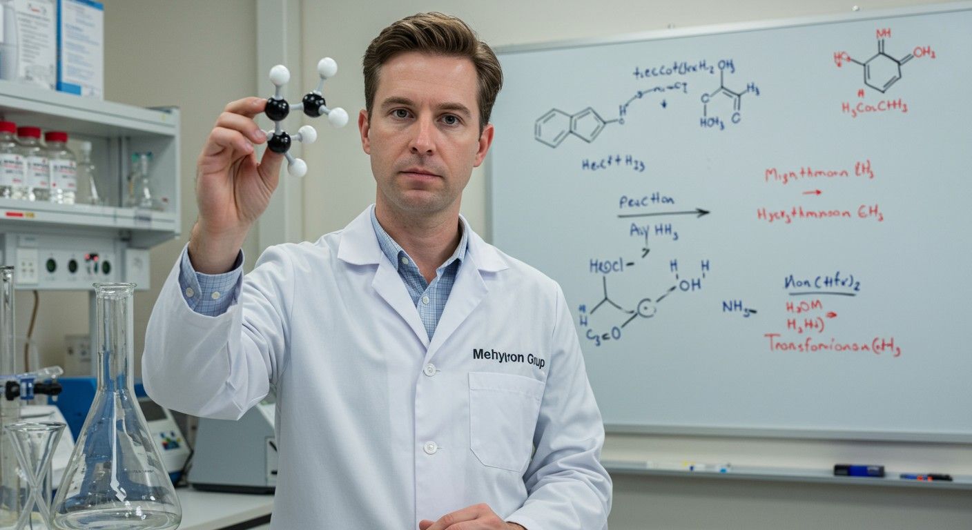 A metilén csoport fontos szerepet játszik a reakciómechanizmusokban.