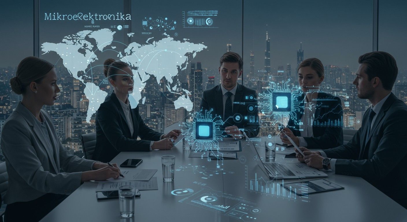 A mikroelektronika kulcsszereplő a globális versenyben és innovációban.