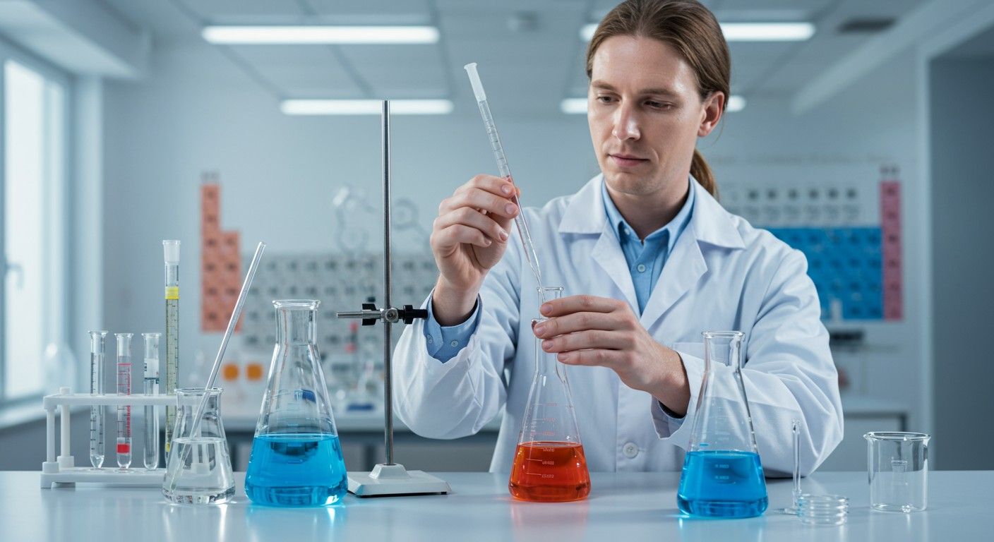 A molaritás segít a reakciók koncentrációjának pontos meghatározásában.