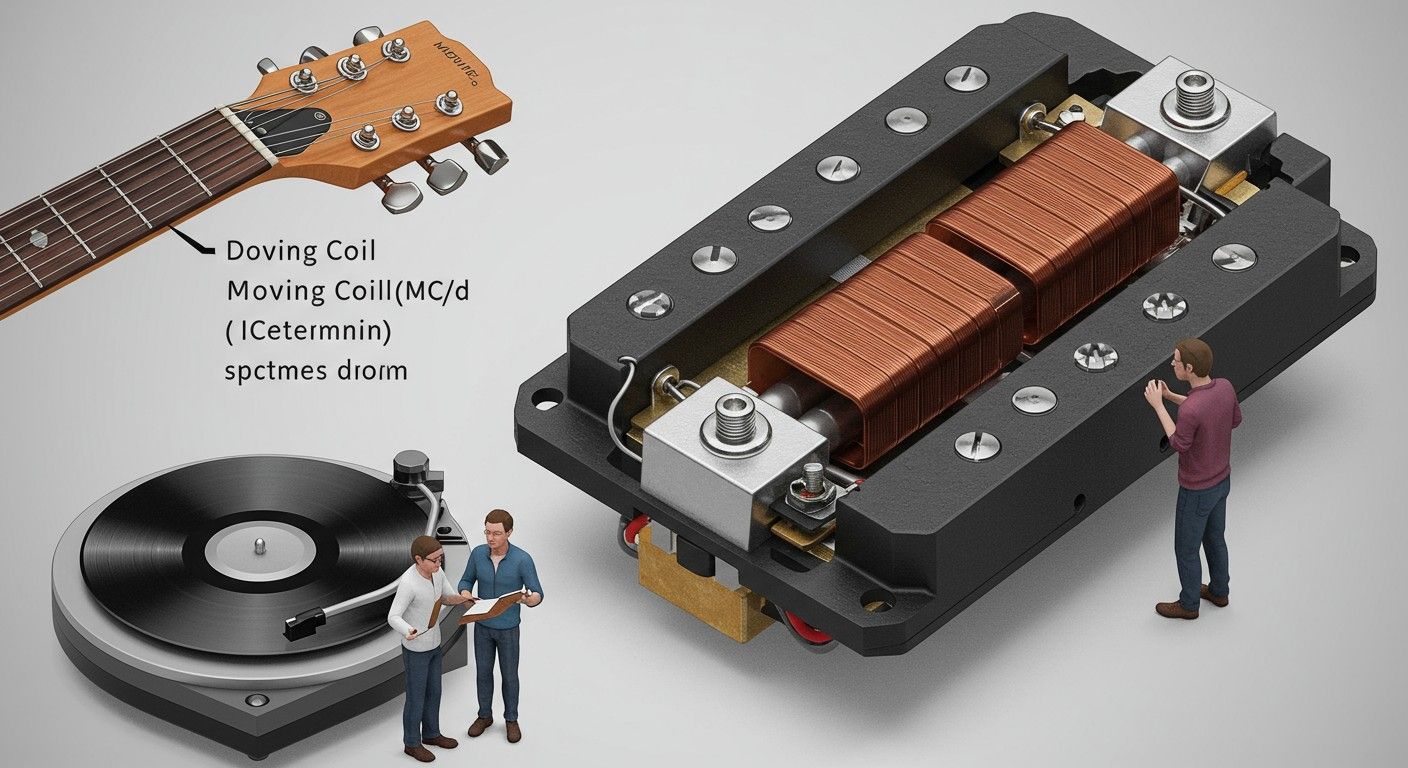 Az MC hangszedő precíziós mozgást igényel a halláshoz.