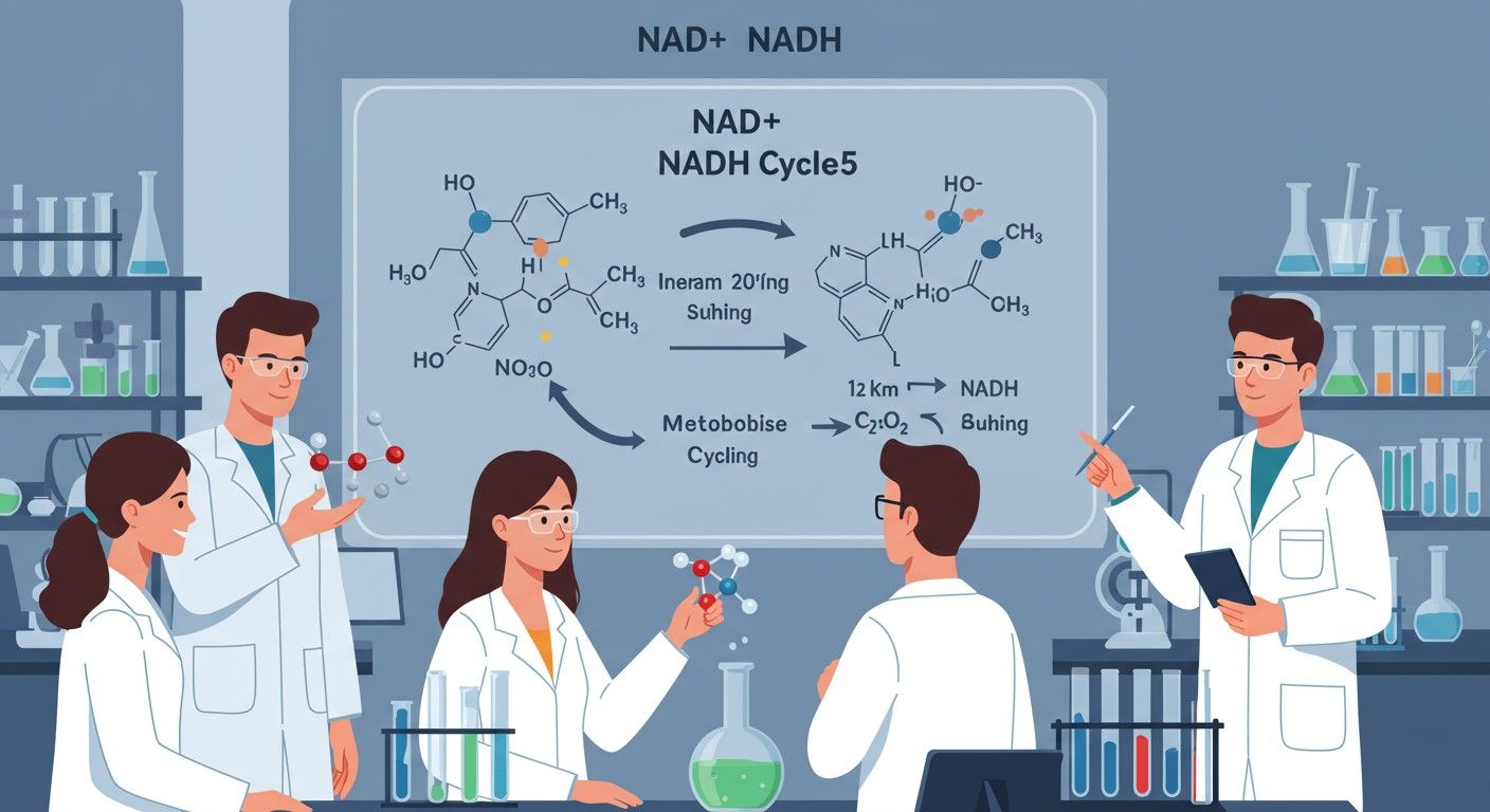 A NAD+ ciklus kulcsszerepet játszik a sejt energiametabolizmusában.
