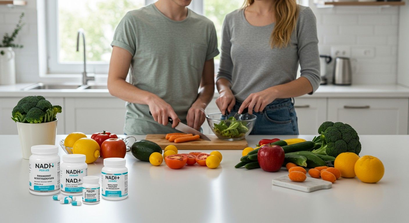 A NADH és NAD+ egyensúlyához B vitaminok szükségesek.