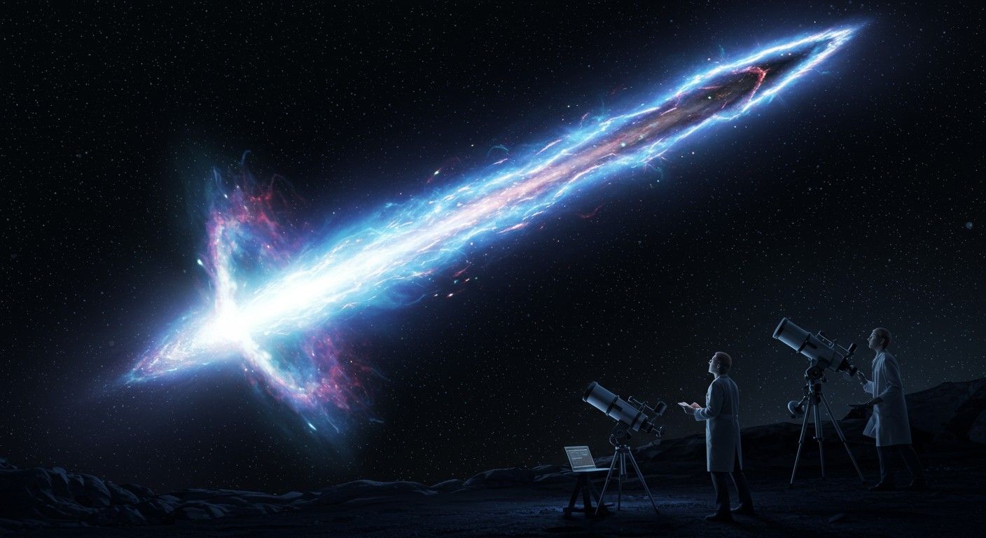 A kvazárok gyors jetszel fújják ki anyagukat.