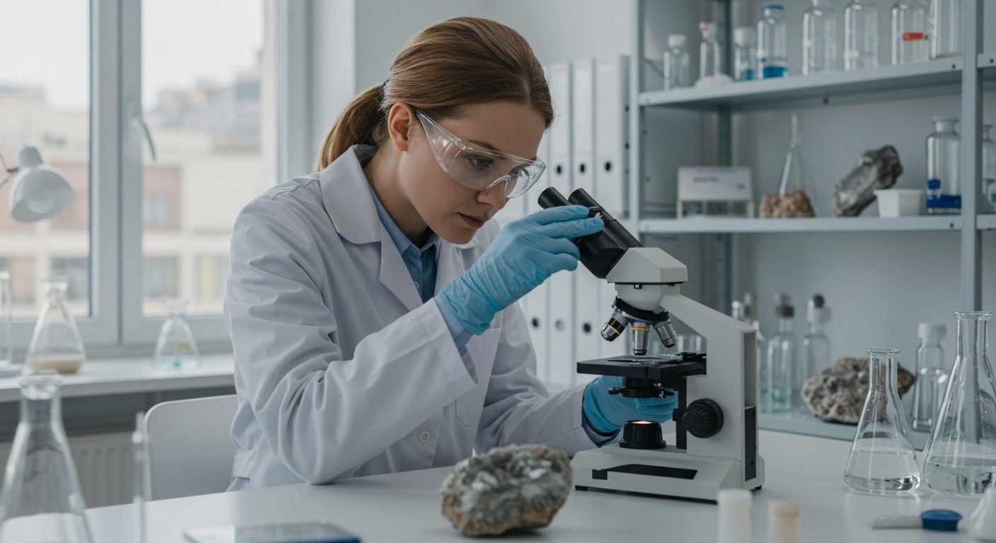 A nakrit magas hőmérsékleten stabil, alumíniumtartalmú ásvány.