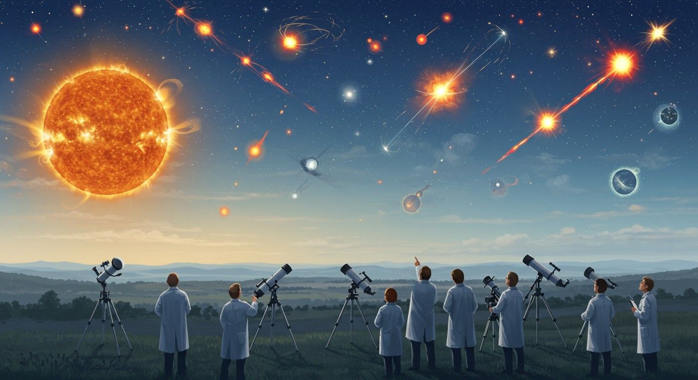 A Nap mágneses mezeje ciklikusan változik, befolyásolva a Földet.