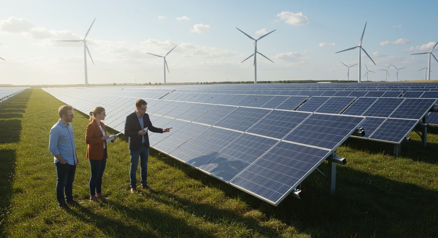 A naperőművek hatékonysága folyamatosan nő az innovációk révén.