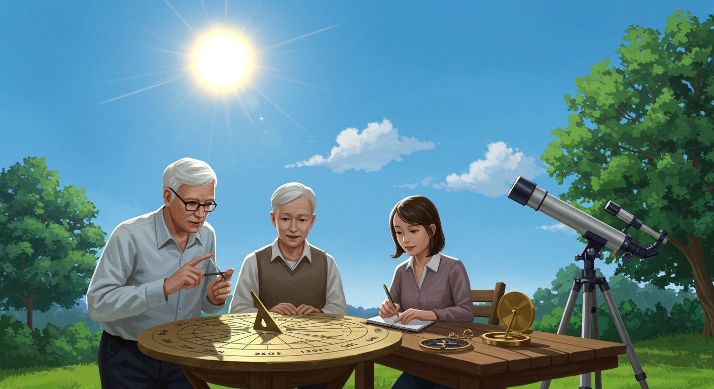 A napidő segít a csillagászati események időzítésében.