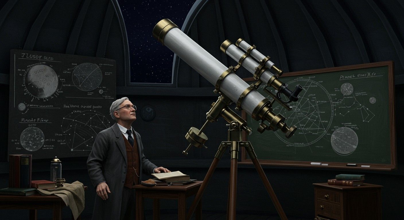 Lowell feltételezte a Planet X létezését a Plutó előtt.