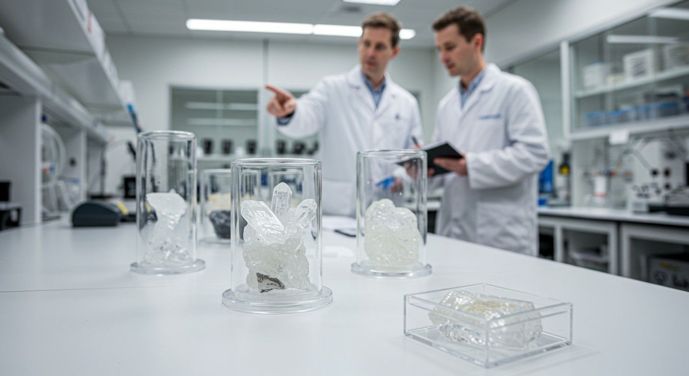 A polikristályos anyagok sokféle szerkezete befolyásolja tulajdonságaikat.