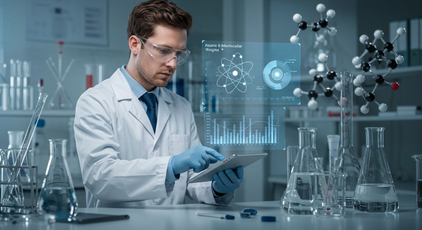 A relatív atomtömeg az elemek izotópösszetételét tükrözi.