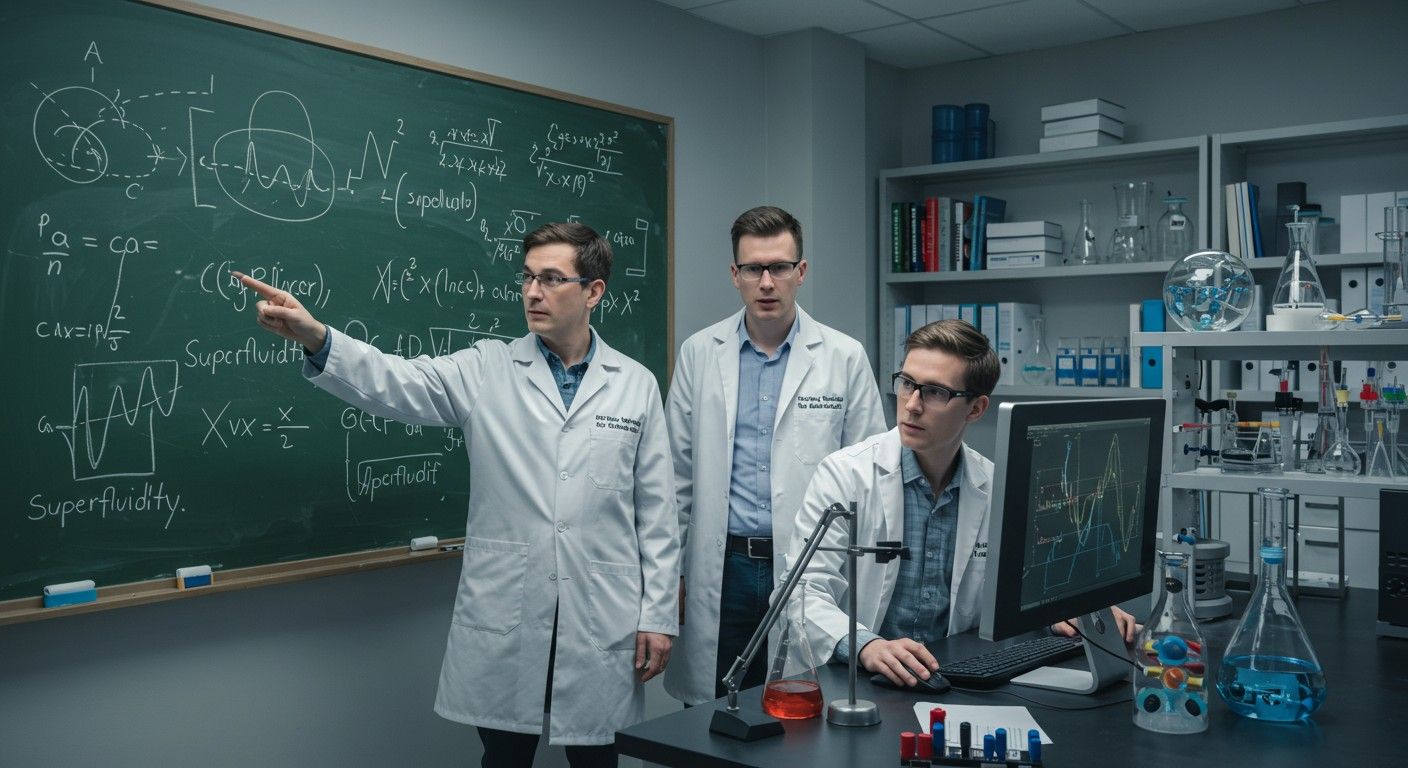 Lee, David Morris hozzájárult a szuperfolyékonyság elméletéhez.