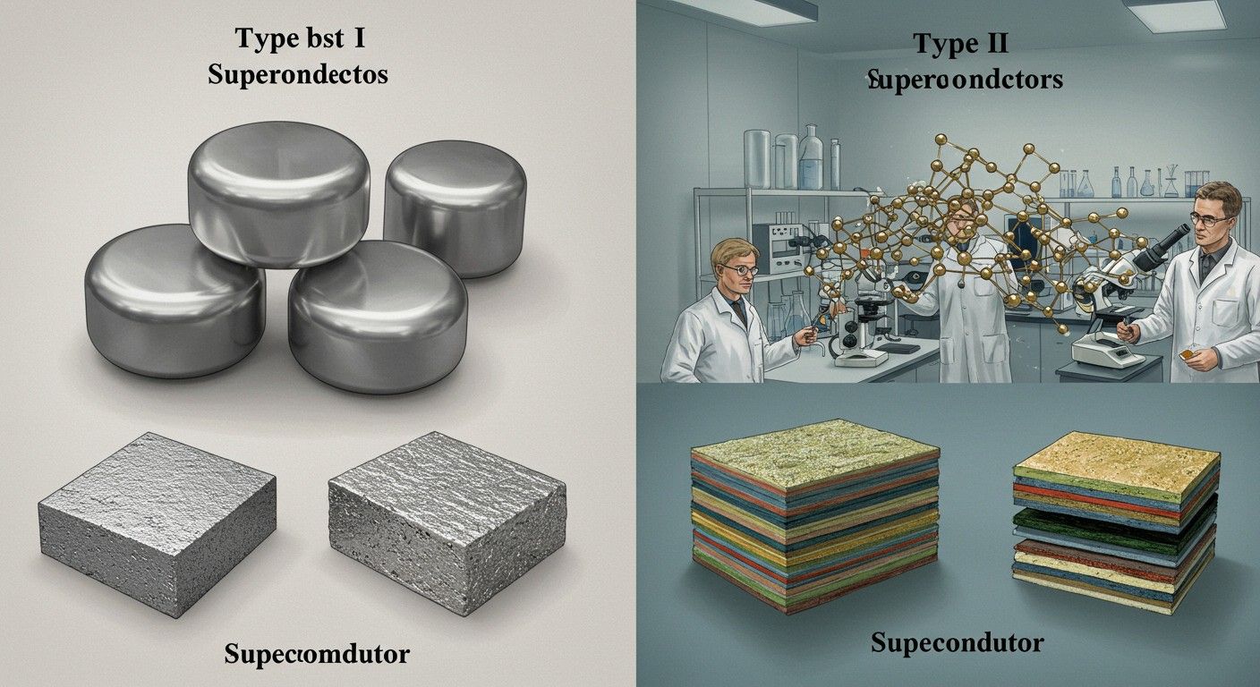 Az I-es típusú szupravezetők mágneses mezőre érzékenyek.