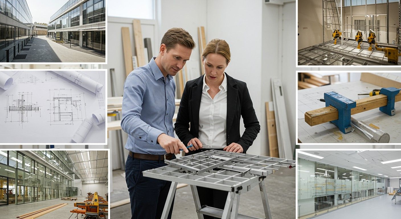 Lépcsős rácsok használhatók építkezéseken és ipari létesítményekben.