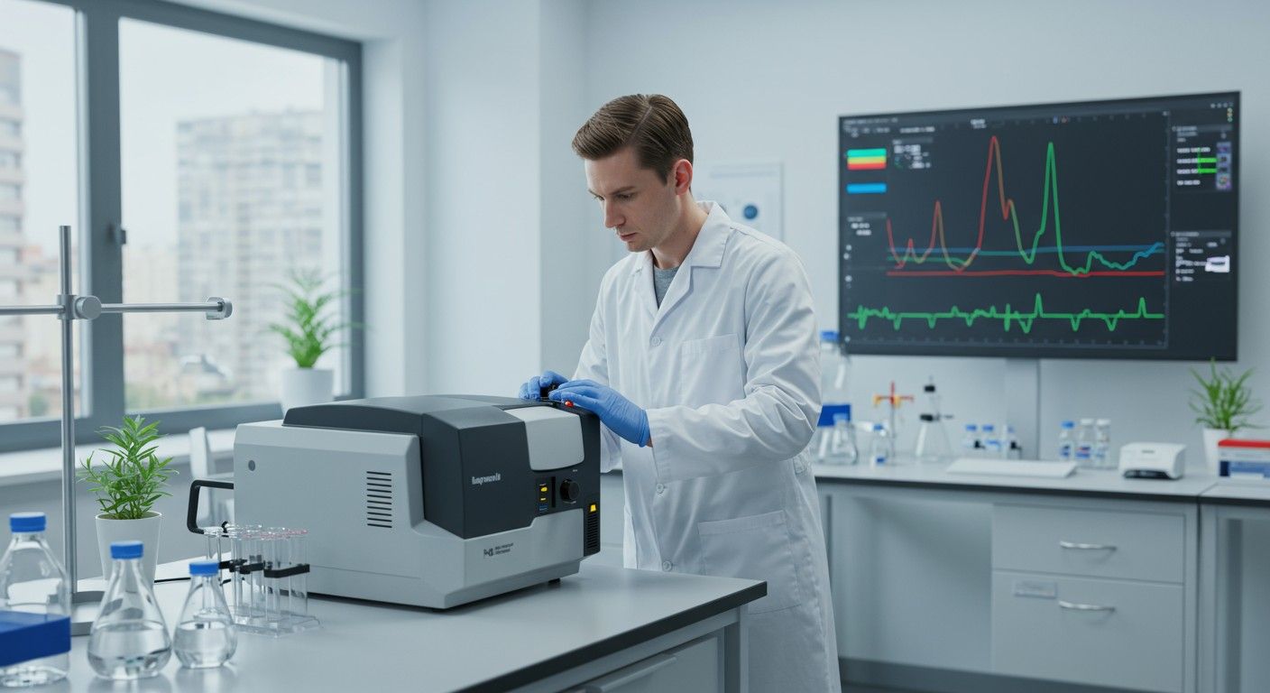 A lézerspektroszkópia friss gyümölcsök érettségének meghatározására is használható.