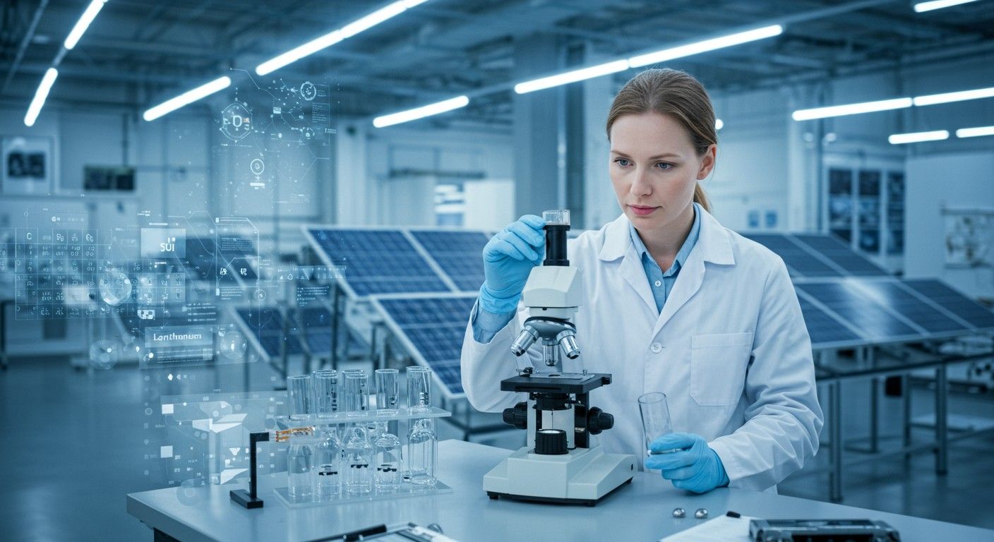 A lantán fontos katalizátorként szolgál vegyipari folyamatokban.