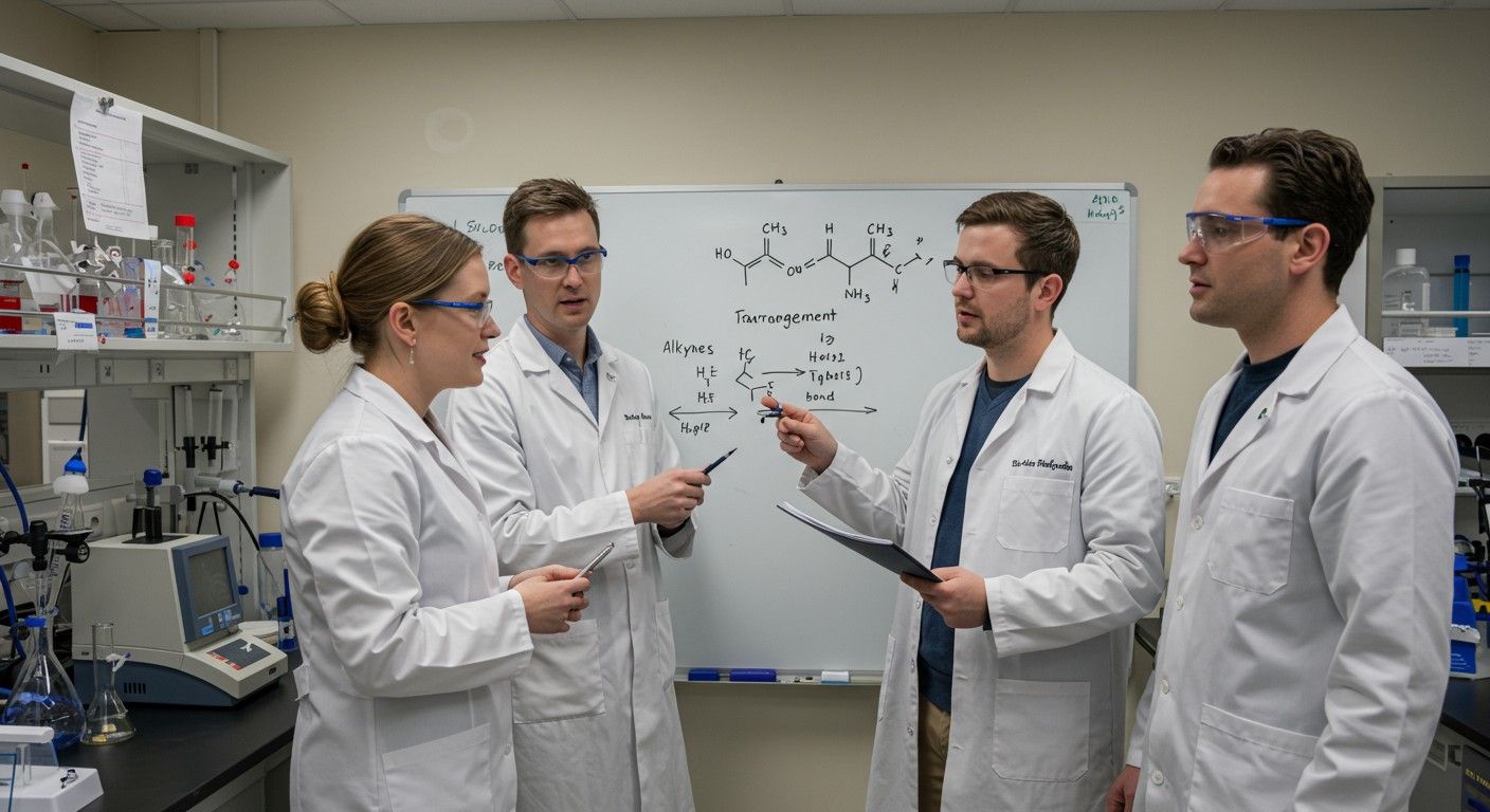 Az alkin metatézis során új szén-szén kötések jönnek létre.