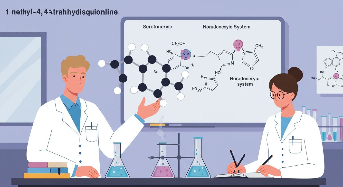 Az 1MeTIQ hatással van a hangulatra és a szorongásra.