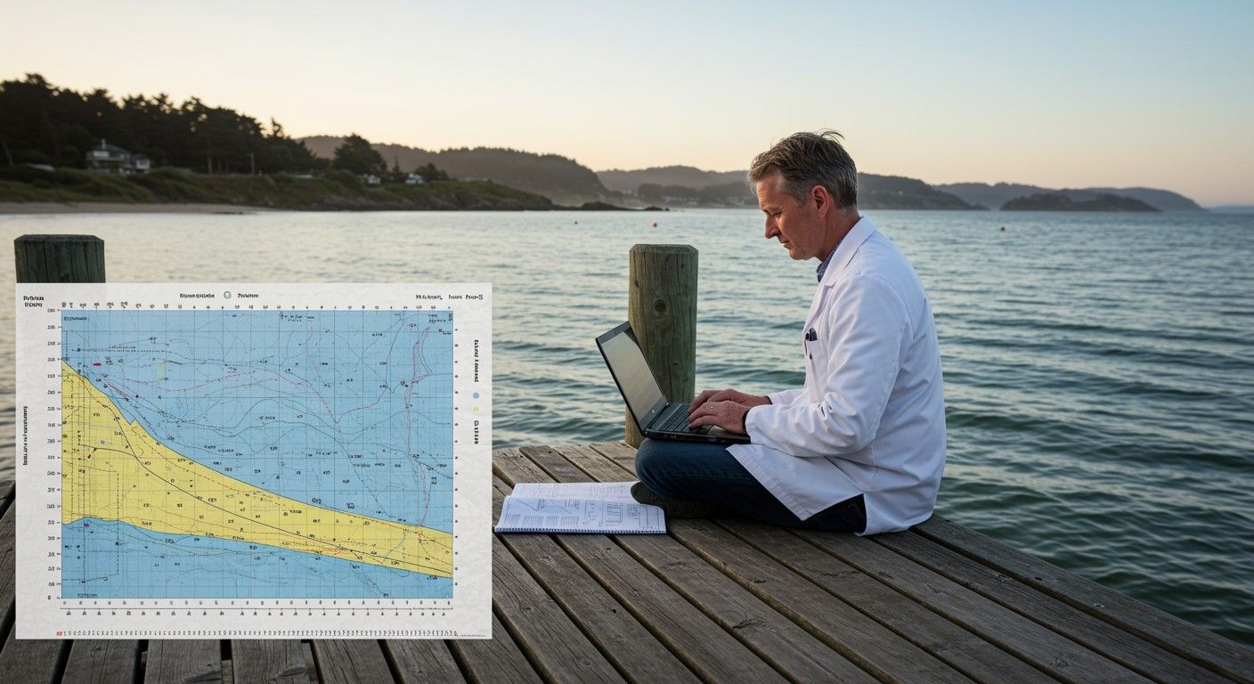 Az árapály előrejelzése kulcsfontosságú a hajózás biztonságában.