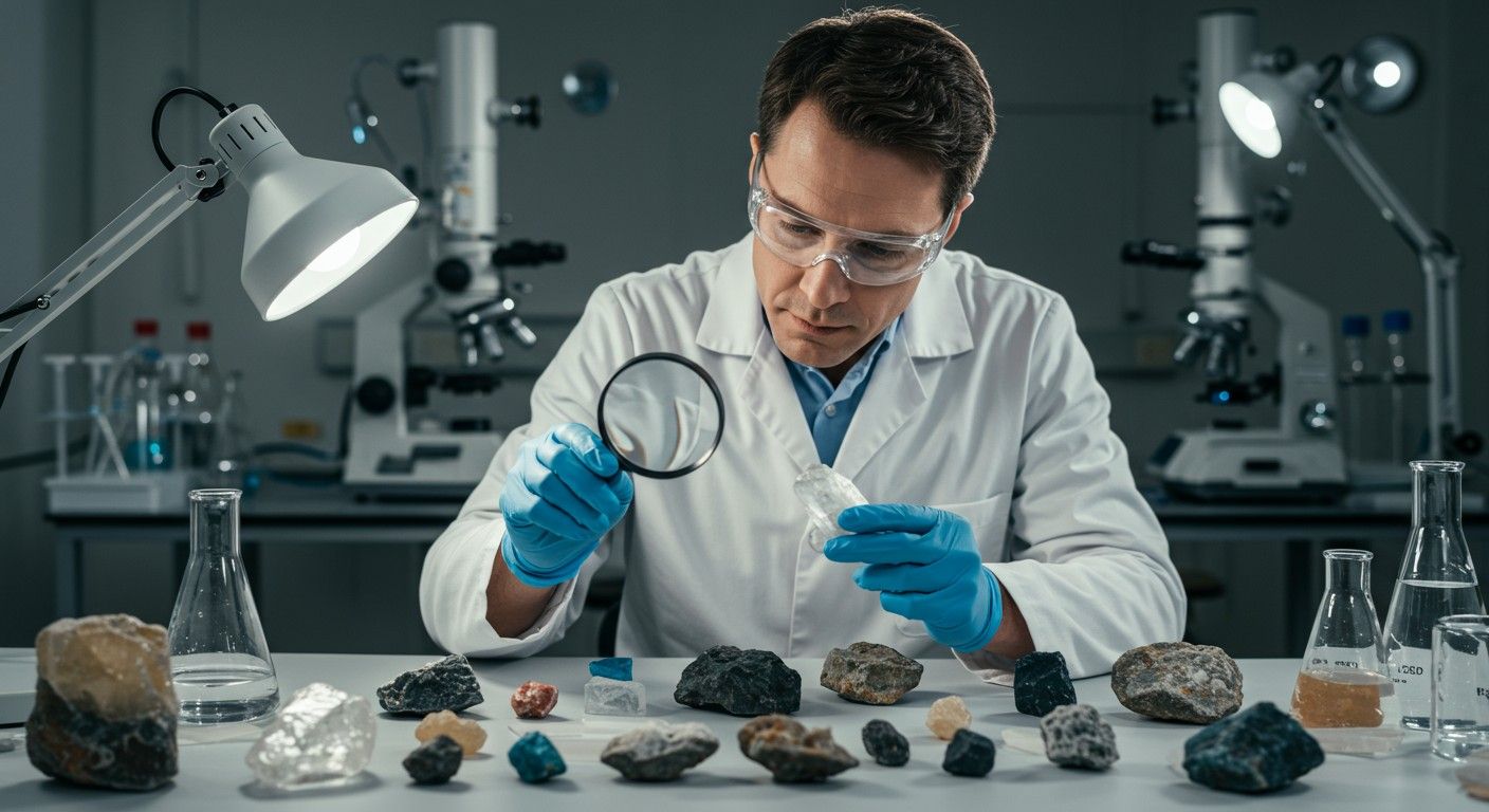 Az ásványok kémiai osztályozása alapvető a mineralógiában.