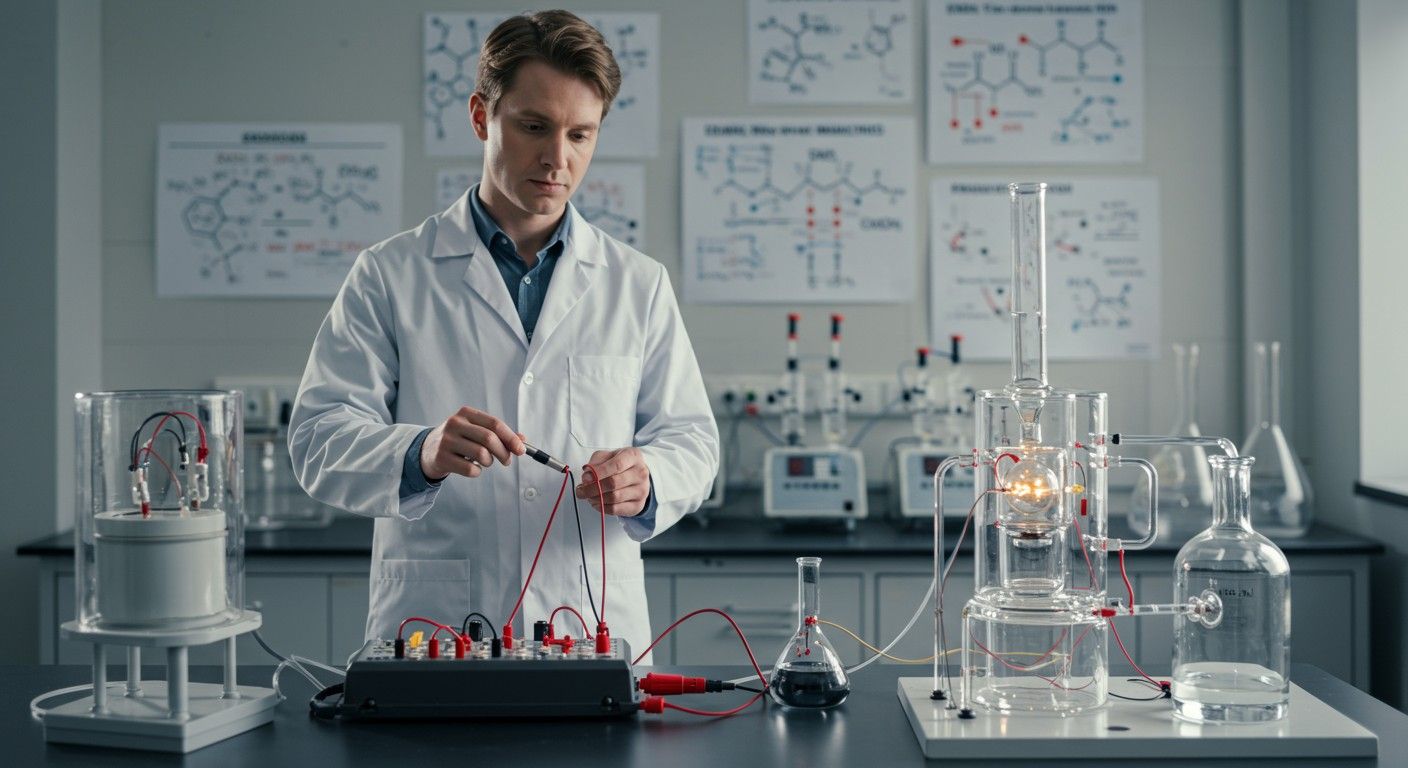 Az elektrokémiai reakciók határozzák meg az elem teljesítményét.