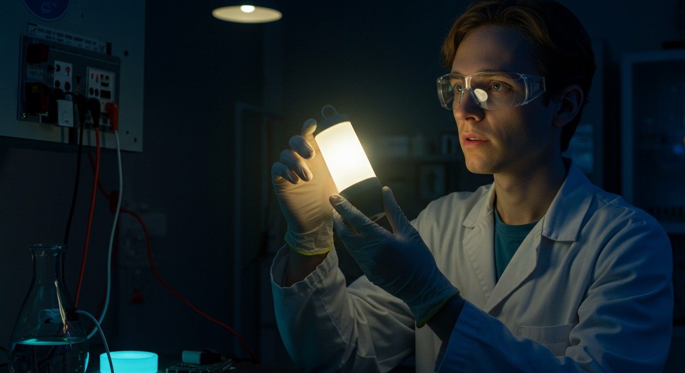 Az elektrolumineszcencia során az elektronszint ugrások fénnyé alakulnak.