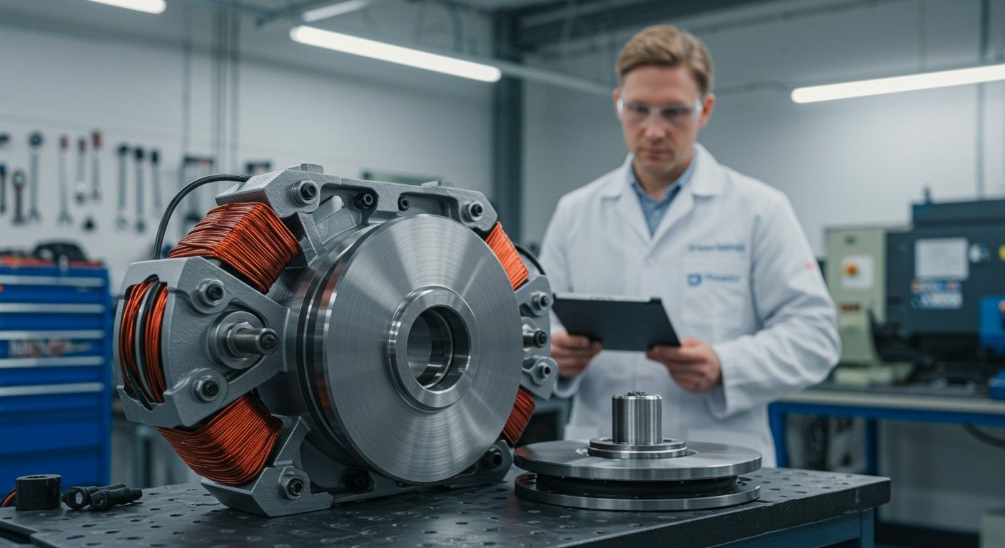 Az elektromágneses lassítófék hatékonyan csökkenti a jármű sebességét.